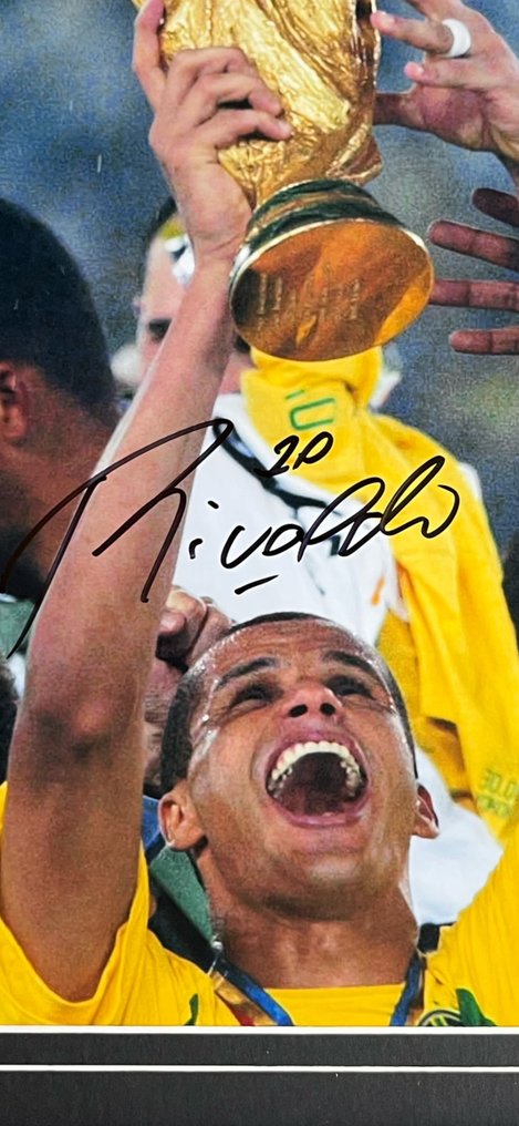 Brazil - Signed by Rivaldo - 照片  #2.1