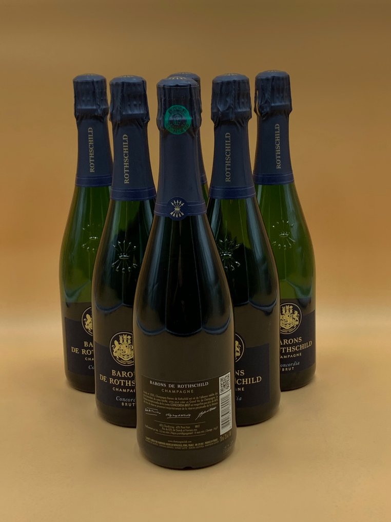 Barons de Rothschild, Concordia - 香槟地 Brut - 6 Bottles (0.75L) #1.0