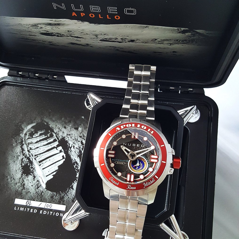 Nubeo - APOLLO 14 - Limited Edition * 1 - 100 * - Automatic - Moon Edition - New - 男士 - 2025 #3.2