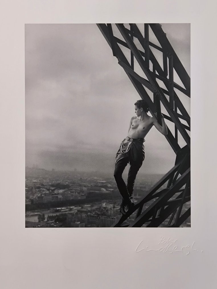 Peter Lindbergh - Mathilde, Torre Eiffel, Rolling Stone, 1989 #1.0