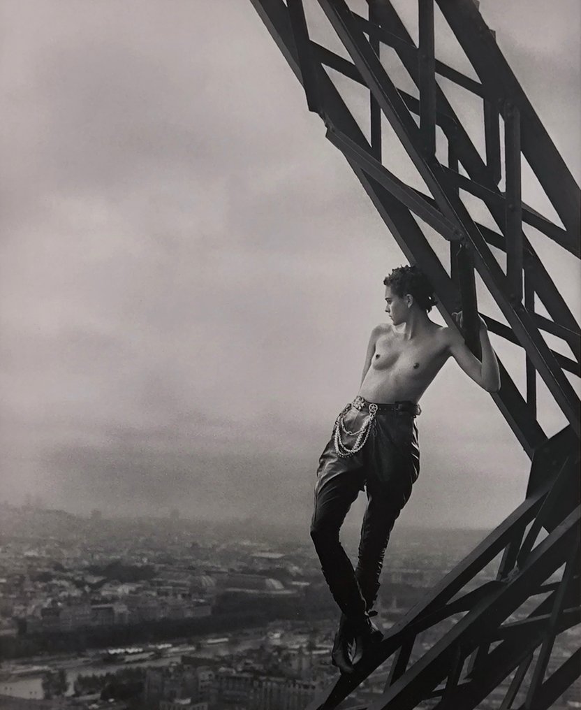 Peter Lindbergh - Mathilde, Torre Eiffel, Rolling Stone, 1989 #1.0