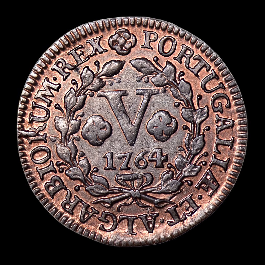Portugal. D. José I (1750-1777). V Reis 1764 - Iosephus #1.0