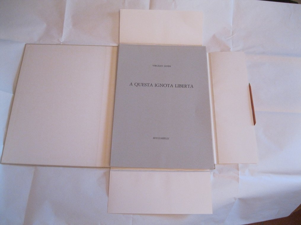 Virgilio Guidi - A questa ignota libertà - 1974 #3.2