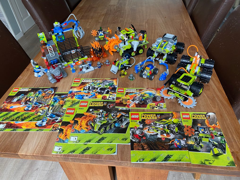 LEGO Power Miners 8191 8961 8190 8708 8188 8957 auction online Catawiki