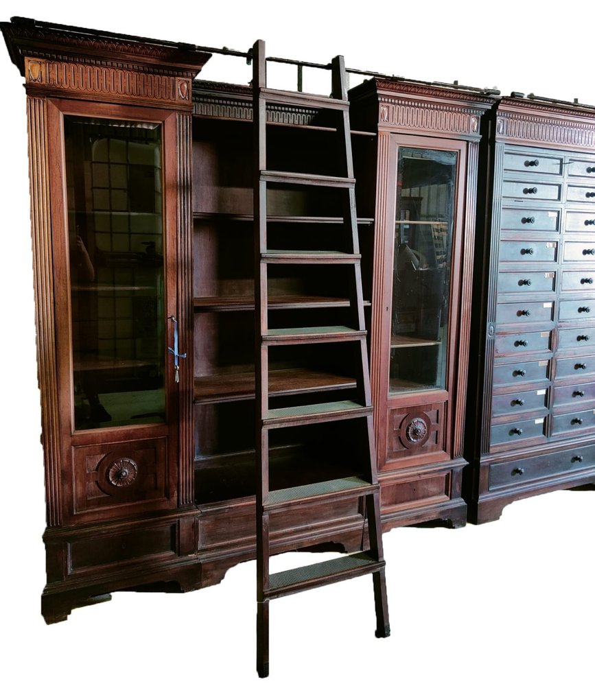 书柜 - 胡桃木 - Senza Prezzo di Riserva #2.1