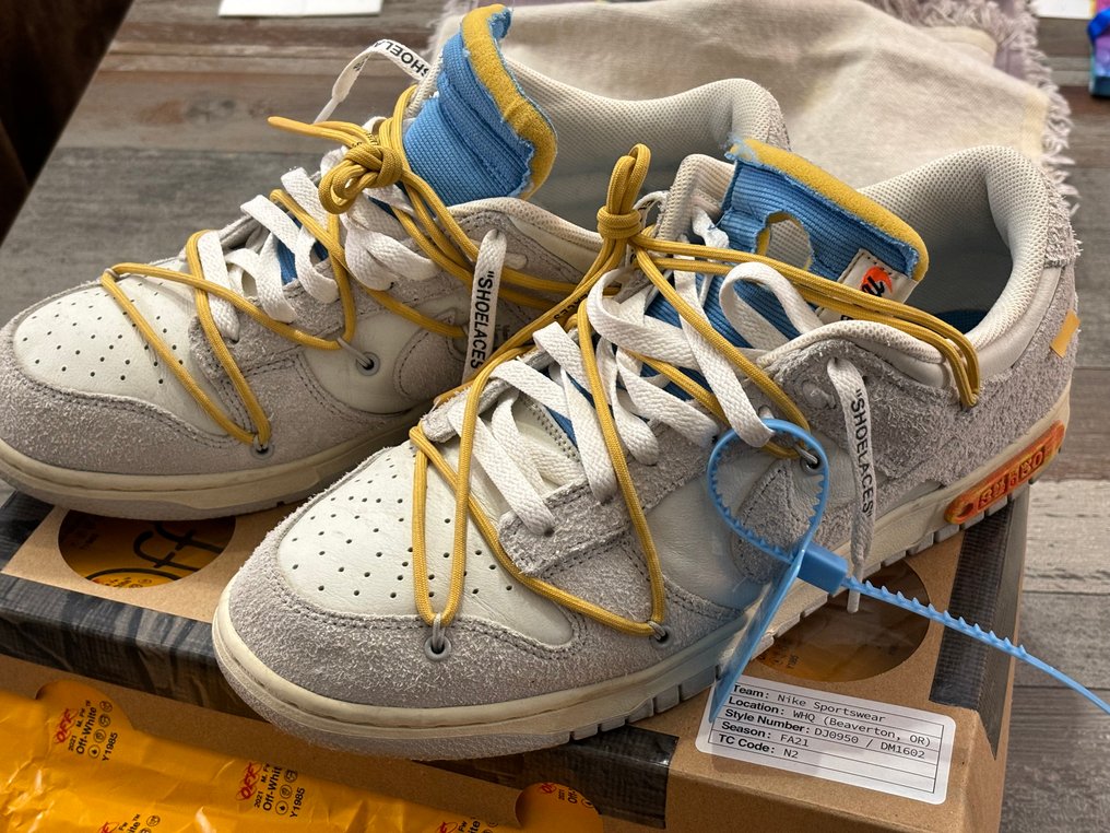 Nike X Off White Dunk Low Nike x Off White Sneakers auction online Catawiki