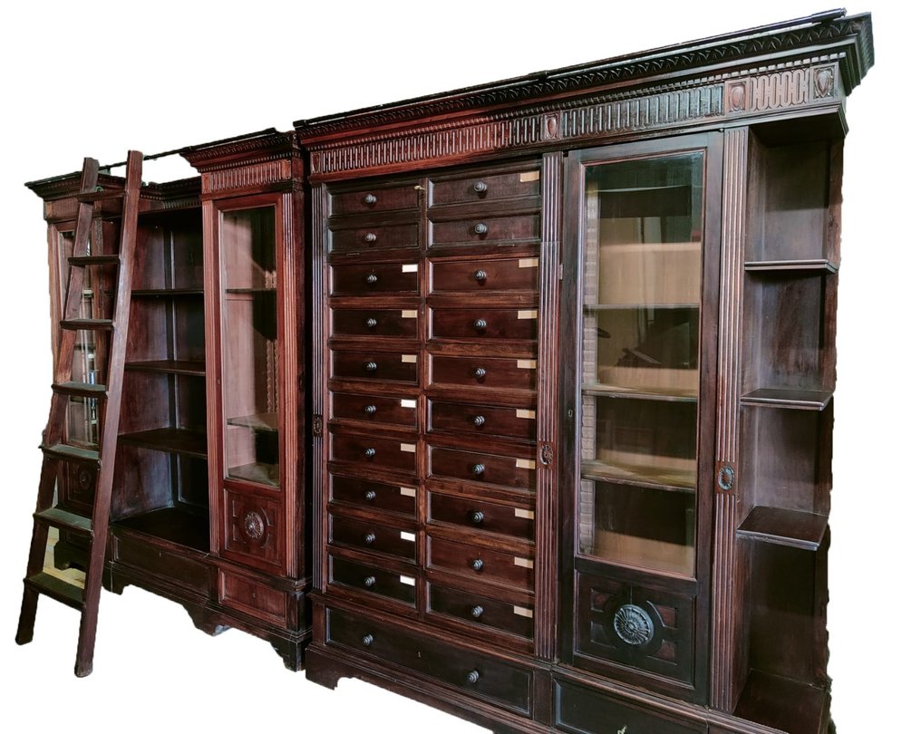 书柜 - 胡桃木 - Senza Prezzo di Riserva #4.3