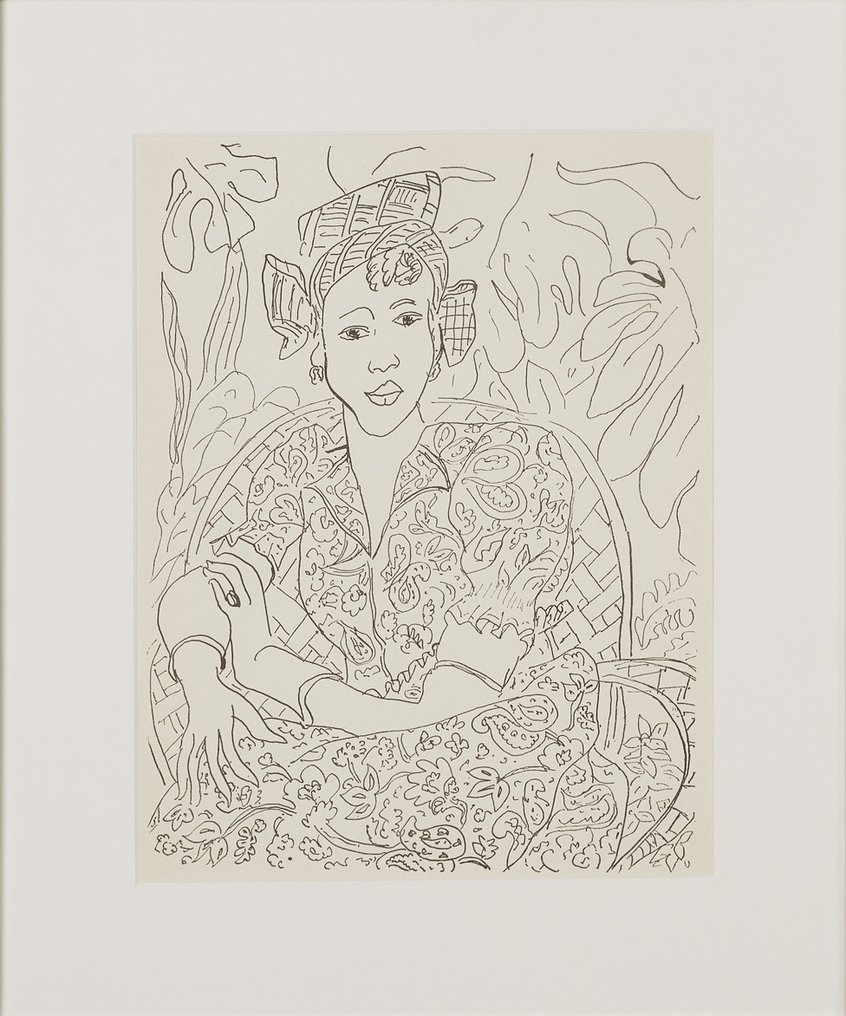 Henri Matisse (1869-1954) - La Martiniquaise #1.0