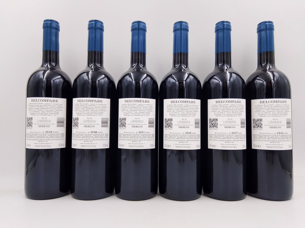 2019 Caprai, Belcompare - Umbrien - 6 Flaschen (0,75 l) #1.0
