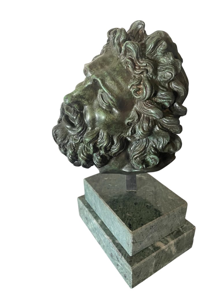 Escultura, Testa del Laoconte - 25 cm - Gesso #3.2