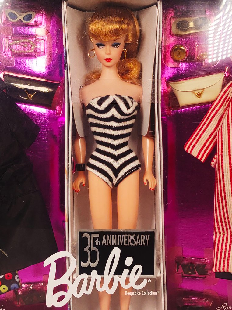 1993 35th anniversary barbie doll store