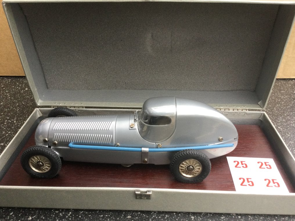 Märklin - 梅赛德斯 - 赛车 起跑编号 25 - 发条汽车 - 1950-1959 - 德国 #1.0