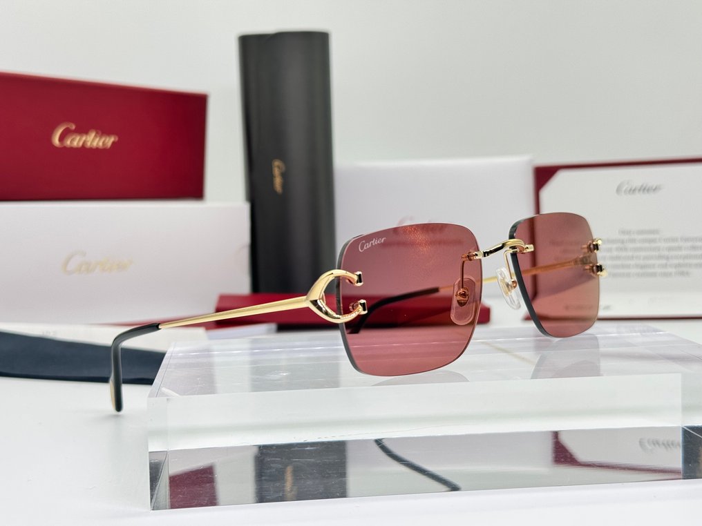 Cartier - Piccadilly Gold Planted 18k Anniversary - Solbriller #3.2