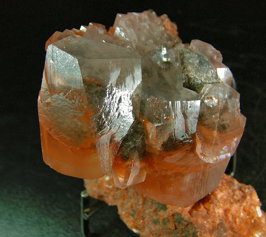 CW1349 Colorata Calcite Cluster di cristallo - Altezza: 69 mm - Larghezza: 111 mm- 301 g - (1) #1.0