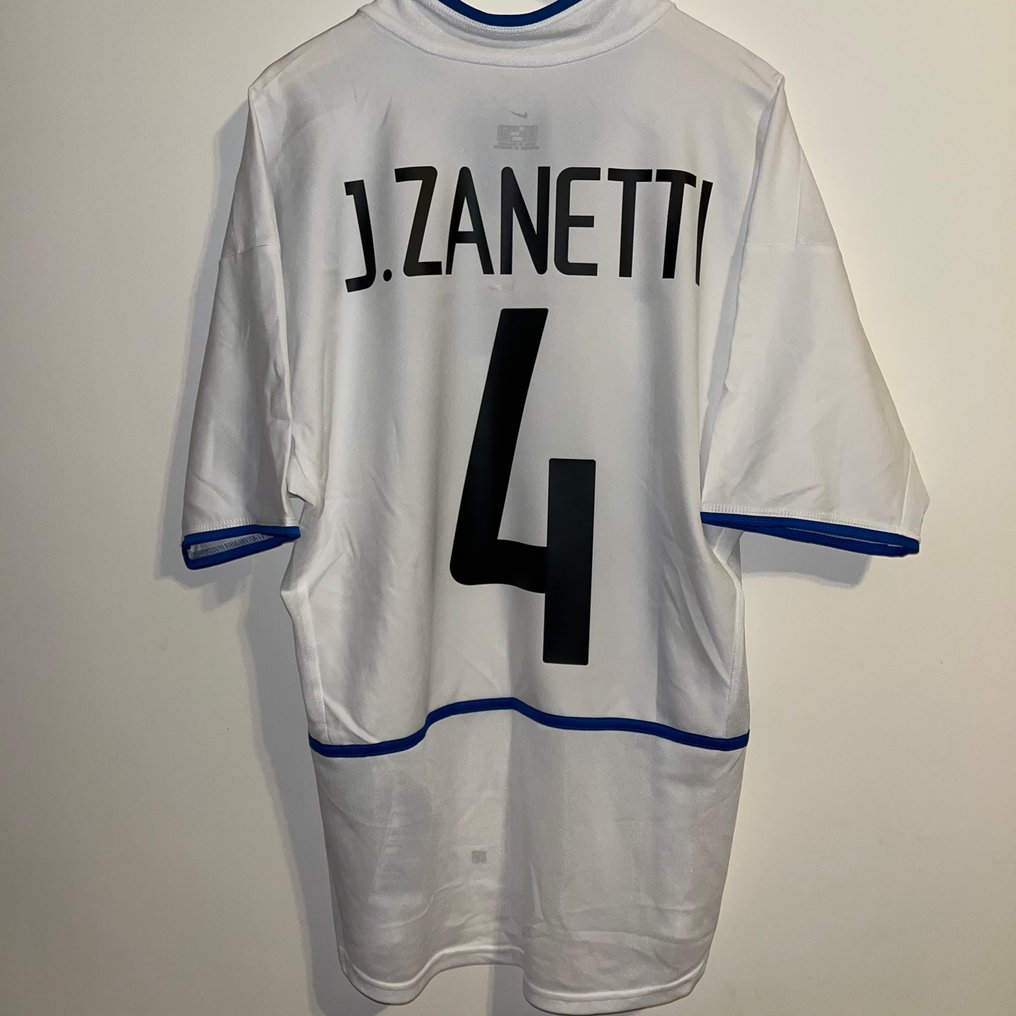 Inter Milan Campionato italiano di calcio Javier Zanetti 2002 Maglia da calcio Catawiki