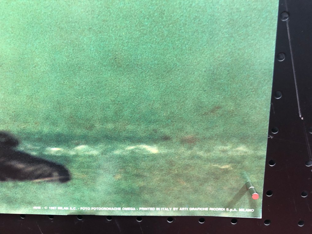 AC Milan - 意大利足球联盟 - Guliit + Van Basten - 1988 - 海报  #4.3