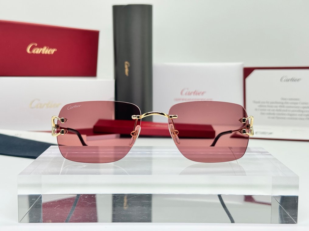 Cartier - Piccadilly Gold Planted 18k Anniversary - Solbriller #4.3