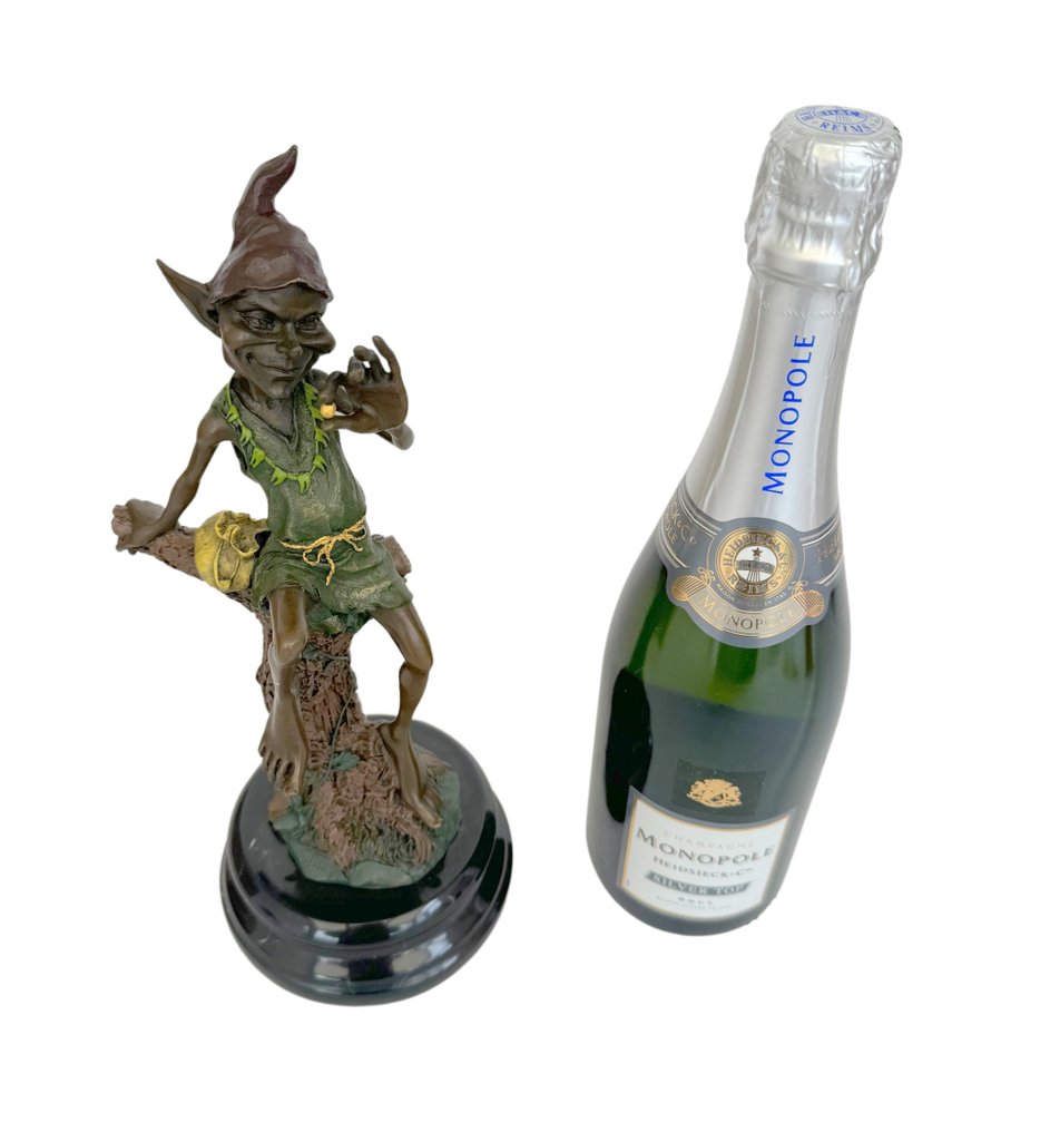 Figurine - Kabouter - Goblin - Bronze #2.1