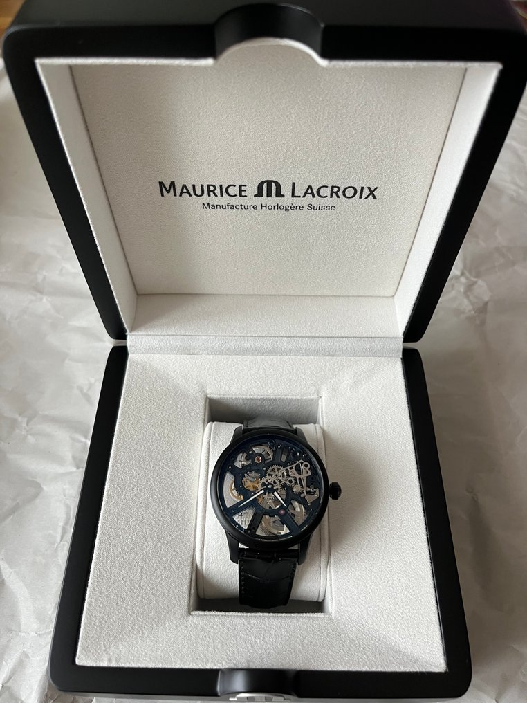 Maurice Lacroix - Masterpiece Squelette FC Barcelone - MP7228-PVB01-002 - Férfi -   #2.1