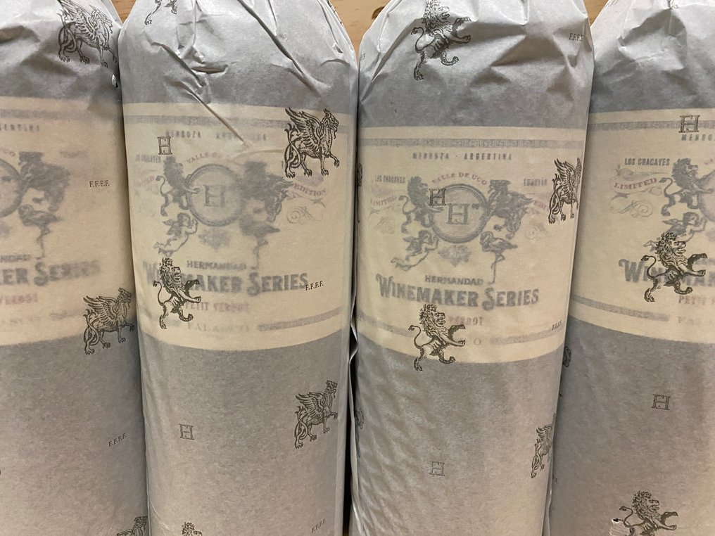 2019 Hermandad Winemaker Series Single Vineyard Petit Verdot - Uco Valley, Mendoza - 4 Flasker (0,75 L) #2.1