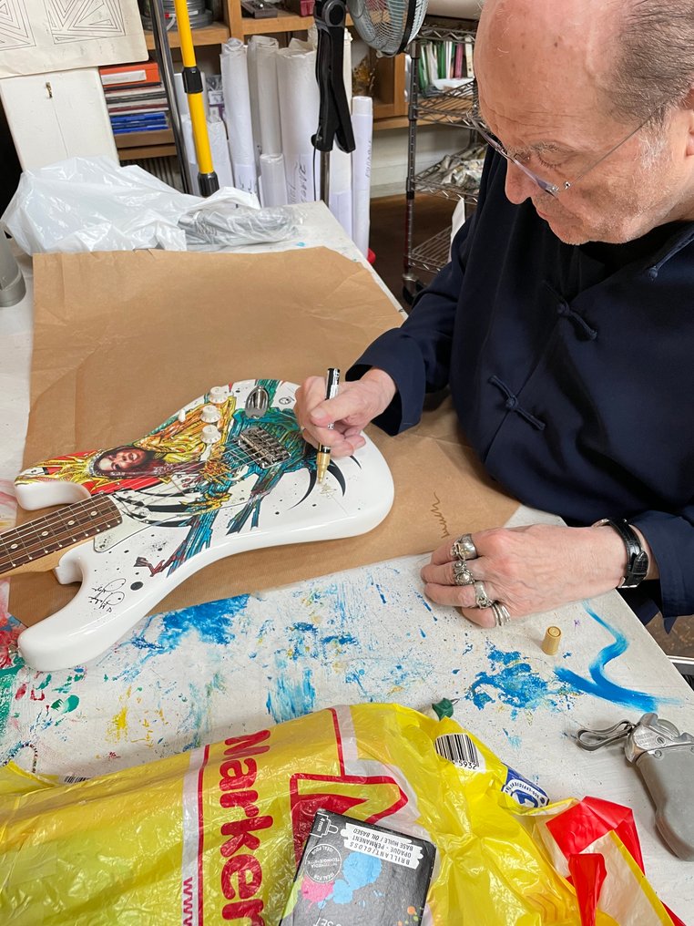 Guitare Malina Moye by Philippe Druillet - Gitara Fender - 2024 #1.0