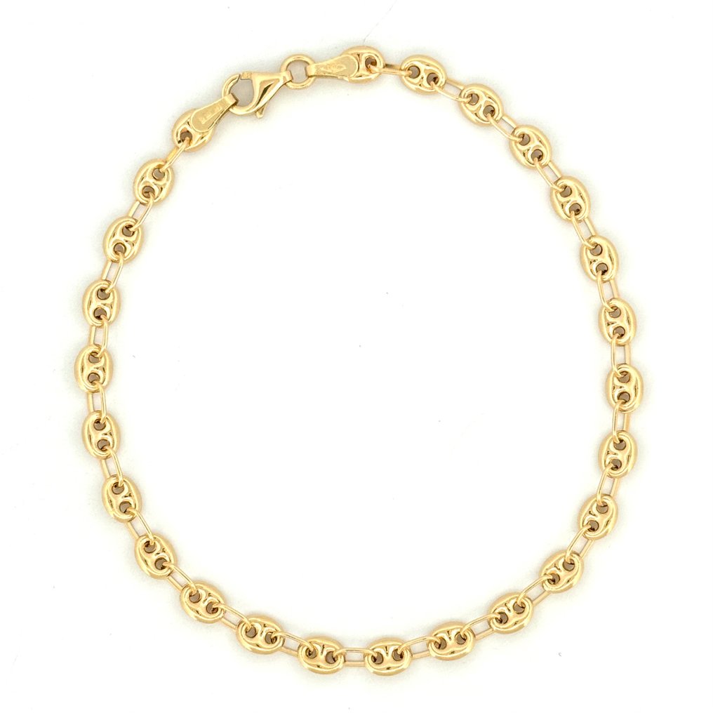Handmade - Bracciale - Full Link Bracelet - 3.9 g - 18 carati Oro giallo #3.2