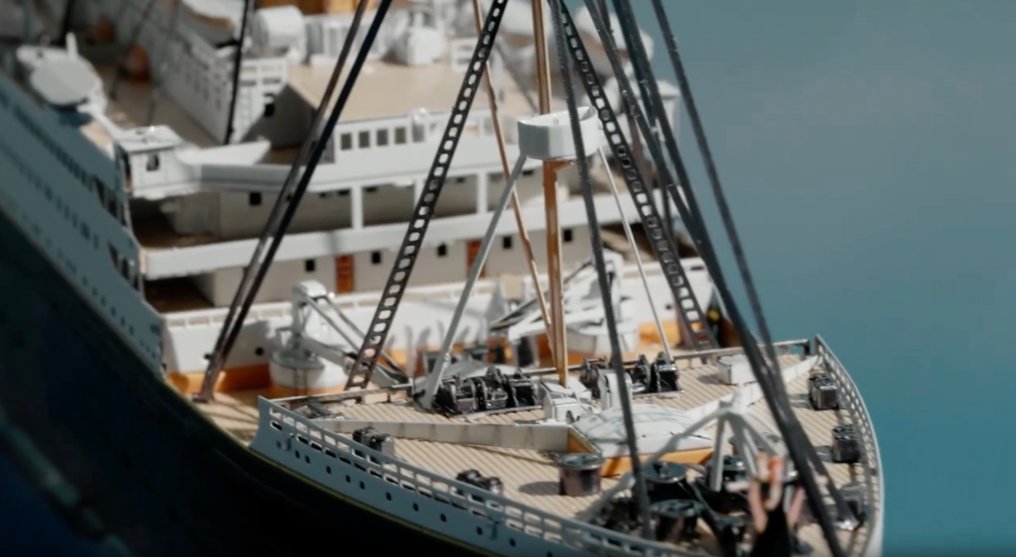 Modellschiff - Modellino Nave Film Titanic #3.2