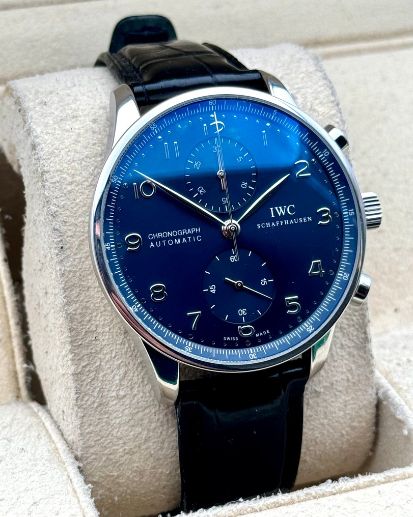 IWC Portuguese Chronograph IW371401 Men 2000 2010 auction online Catawiki