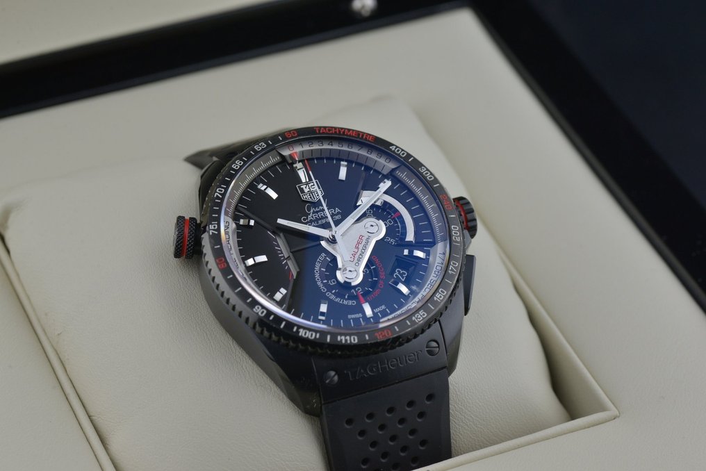 TAG Heuer Grand Carrera Calibre 36 CAV5185.FC6237 Men 2010 2020 auction online Catawiki