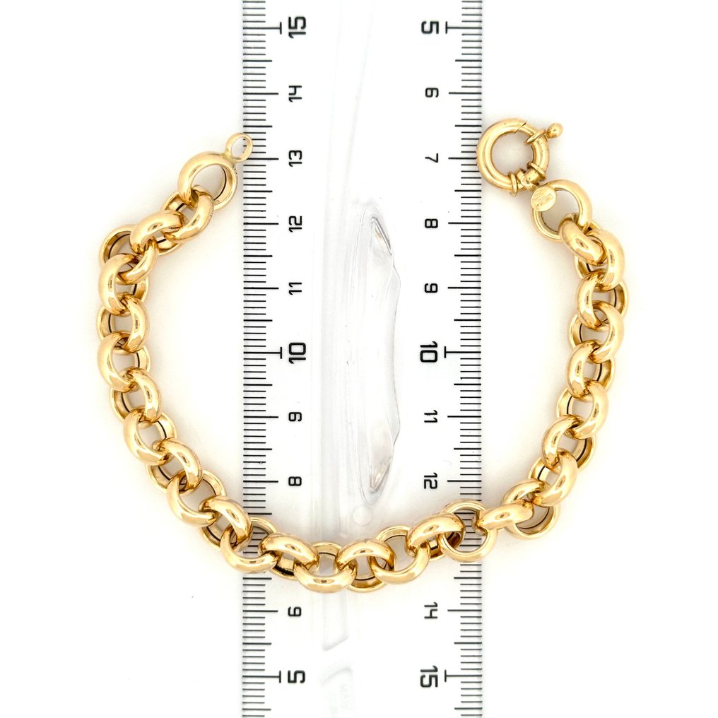 Handmade - 手鈪 - Roló - 8.8 g - 18 克拉 黃金 #3.2