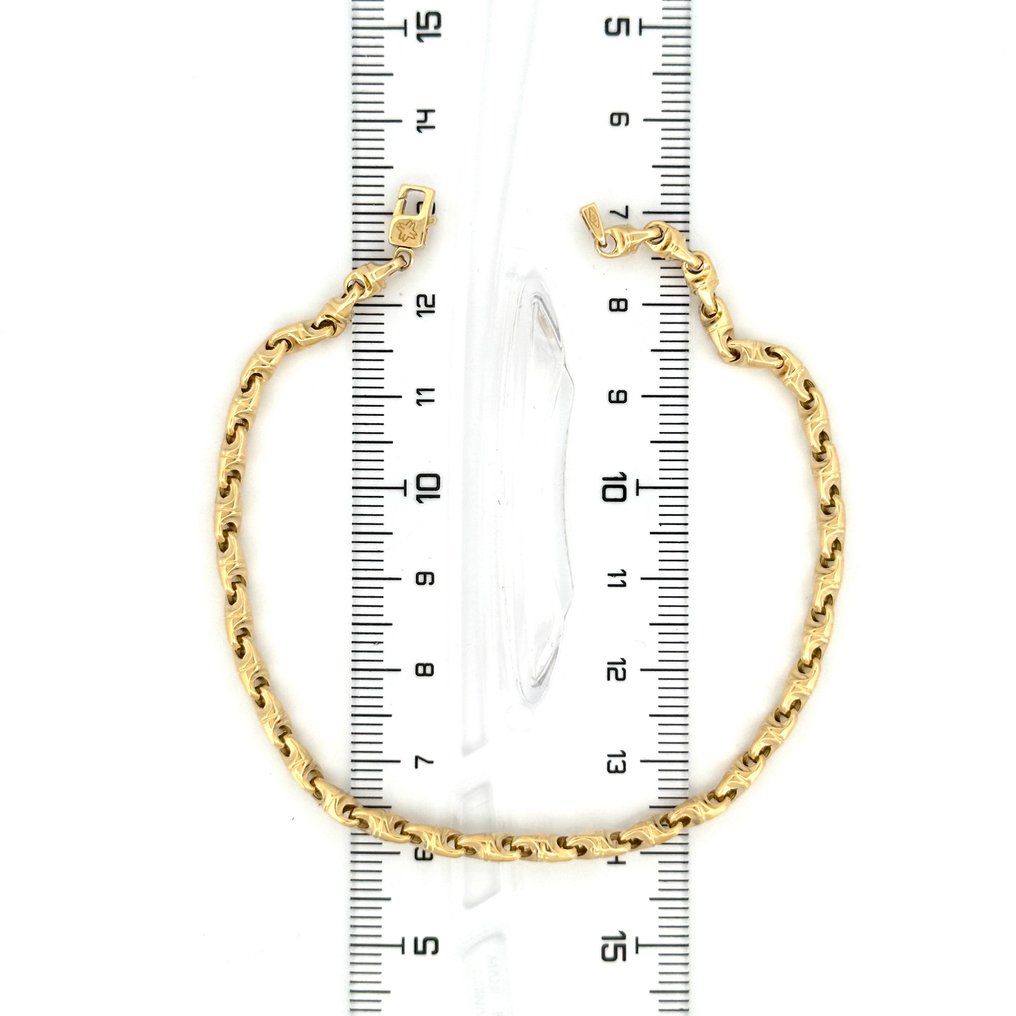 Handmade - Bracelet - 4.7 g - 18 kt. Yellow gold #3.2