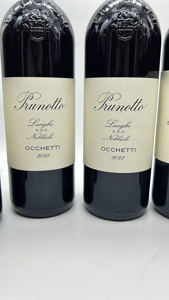 2022 x4  Nebbiolo Occhetti& 2023 x4 Barbera d’Alba, Prunotto - Piemont DOC - 8 Bottles (0.75L) #2.1