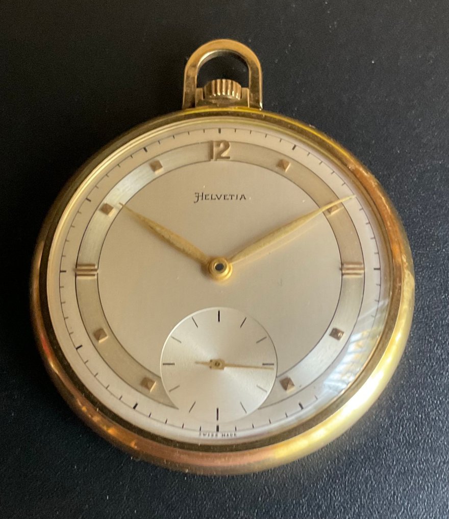 Helvetia pocket watch 1950 1959 auction online Catawiki