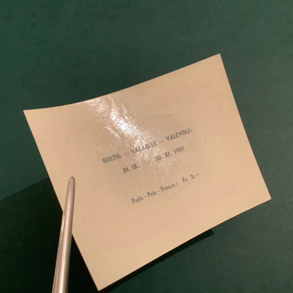 Switzerland 1951 - LUNABA block - Michel blok 14 #4.3