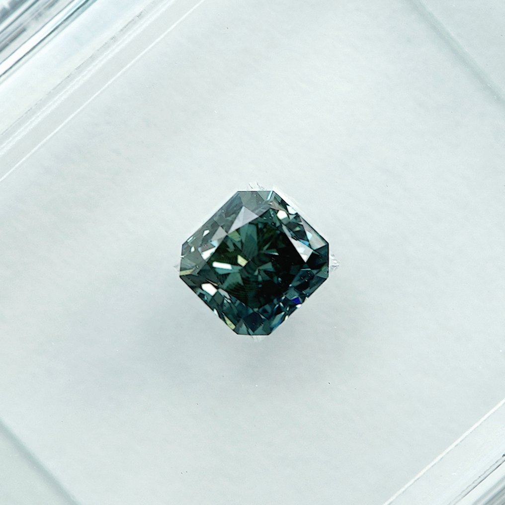 1 pcs 钻石  (经彩色处理)  - 0.37 ct - SI1 微内含一级 - 国际宝石研究院（IGI） #4.3