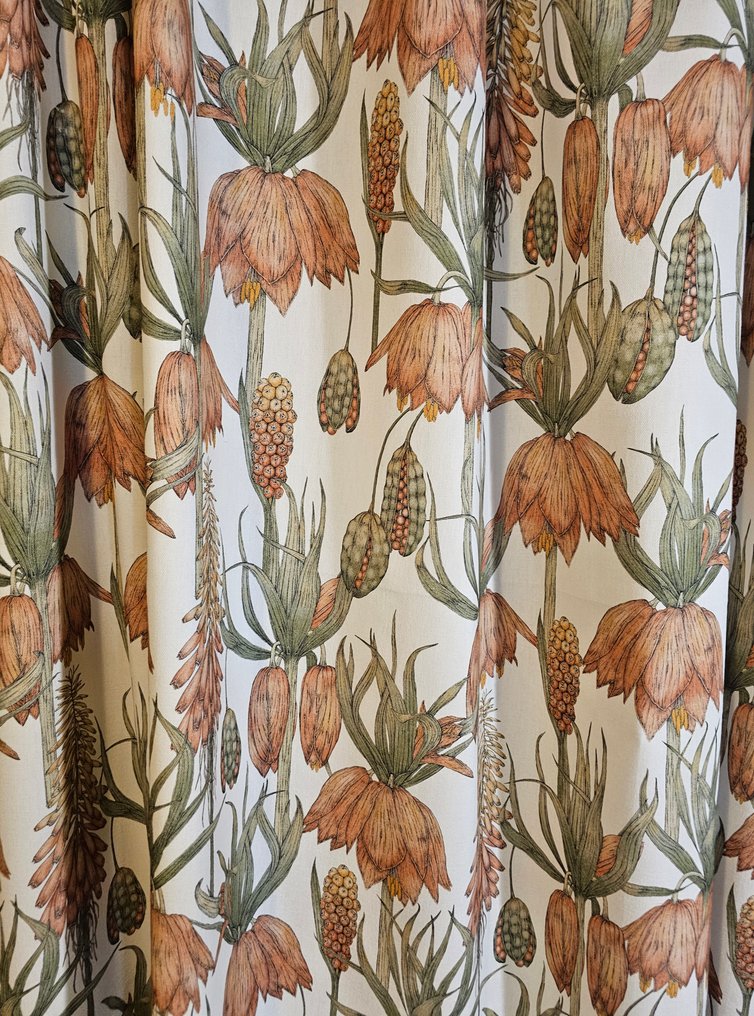 TESSUTO Art Nouveau Floreale "Vintage Flowers" Mid-century Design eksklusivt - 300x280cm - - Tekstil  - 300 cm - 280 cm #2.1