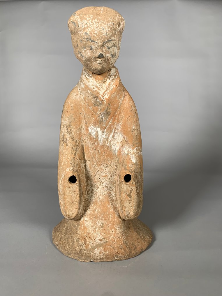 Αρχαία Κινέζικη, δυναστεία των Han Terracotta Κυρία της αυλής της εποχής Han. - 50 cm #1.0