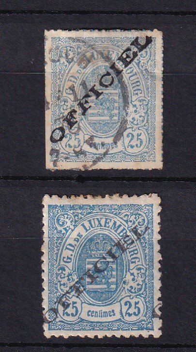 Luxembourg 1875/1879 - Approximate €2200, service stamps including overseas territories. - Yvert n°6a et 30 #1.0
