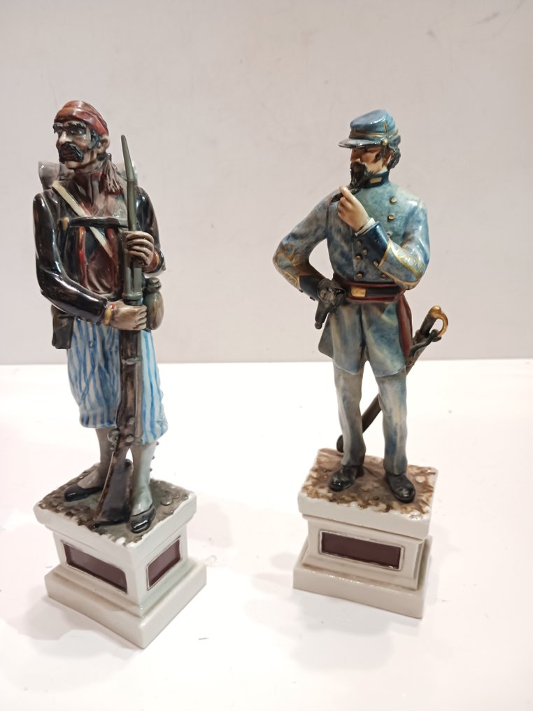 Cacciapuoti - Figurine - Soldatini dalla guerra di secessione (3) - Porcelain #3.2