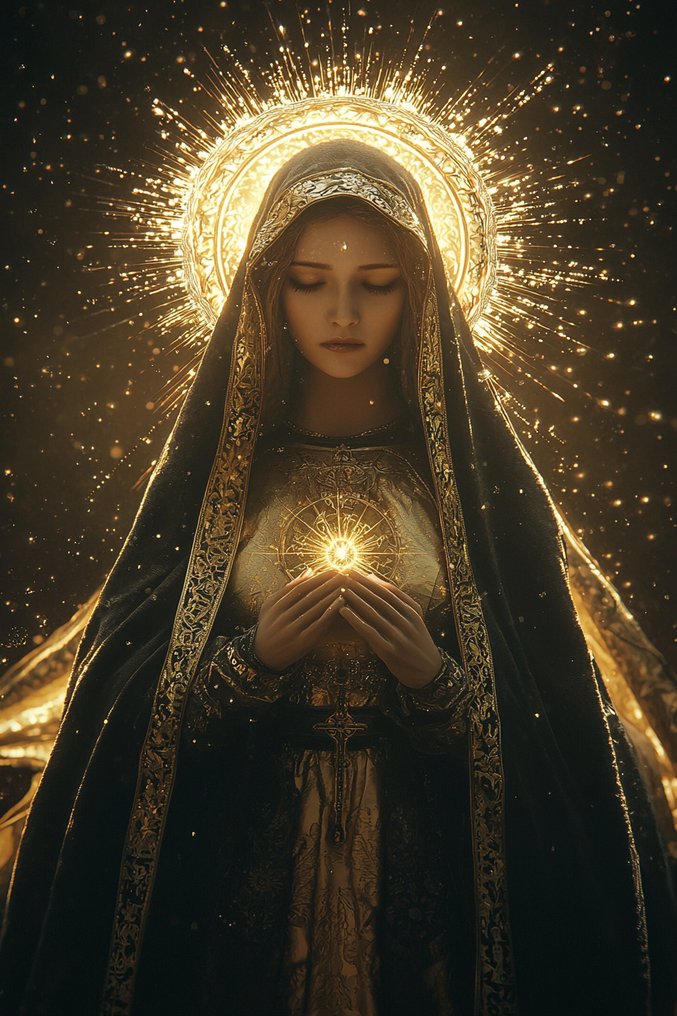 CARCANVAS_IT - MYSTIC BRIGHT MADONNA #1.0