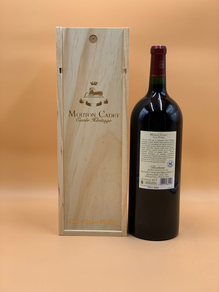 2022 Cuvee Heritage Mouton Cadet - 波爾多 - 2 馬格南瓶 (1.5L) #4.3