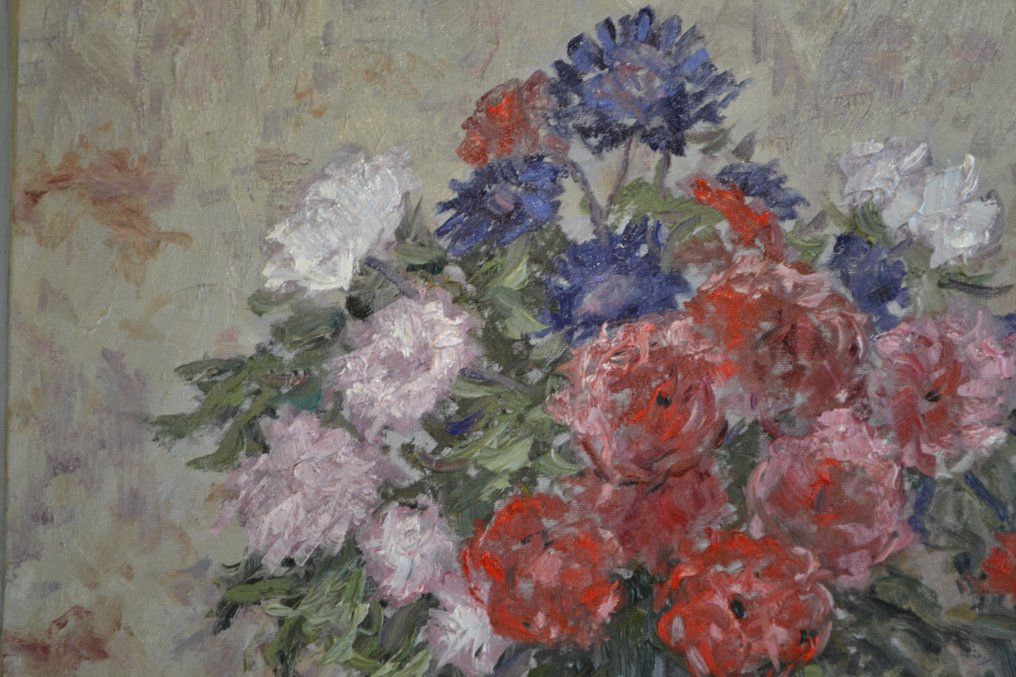 Chris van Dijk (1952) - " Fleurs et fruits " #2.1