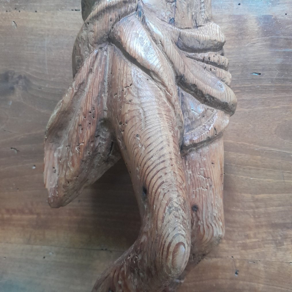 雕刻, Corpus Christi - 70 cm - 木 #3.2