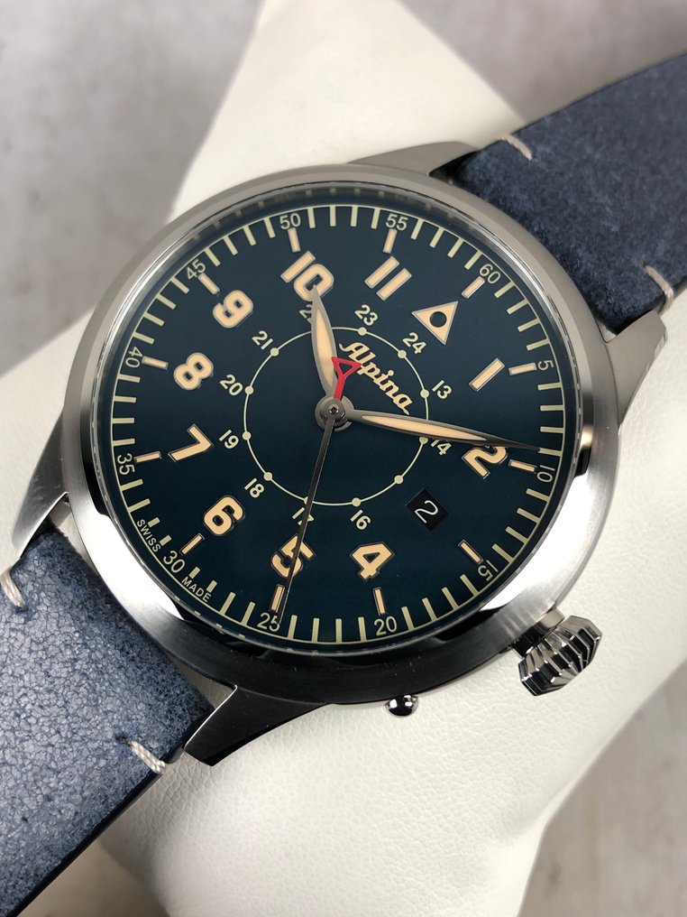 Alpina - Startimer Pilot Heritage Automatic Limited Edition - AL-525NBG4SH6 - Άνδρες - 2020+ #1.0