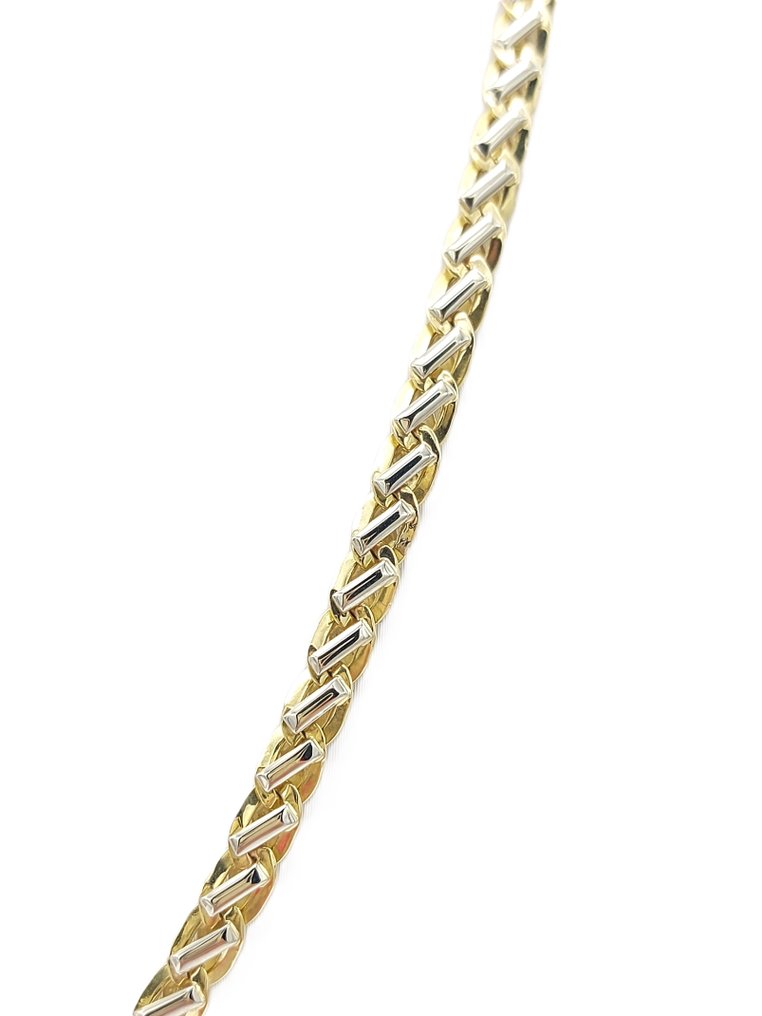 Halsketting - 18 karaat Geel goud, Witgoud #1.0