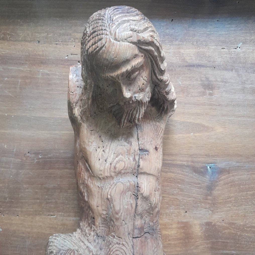 雕刻, Corpus Christi - 70 cm - 木 #1.0