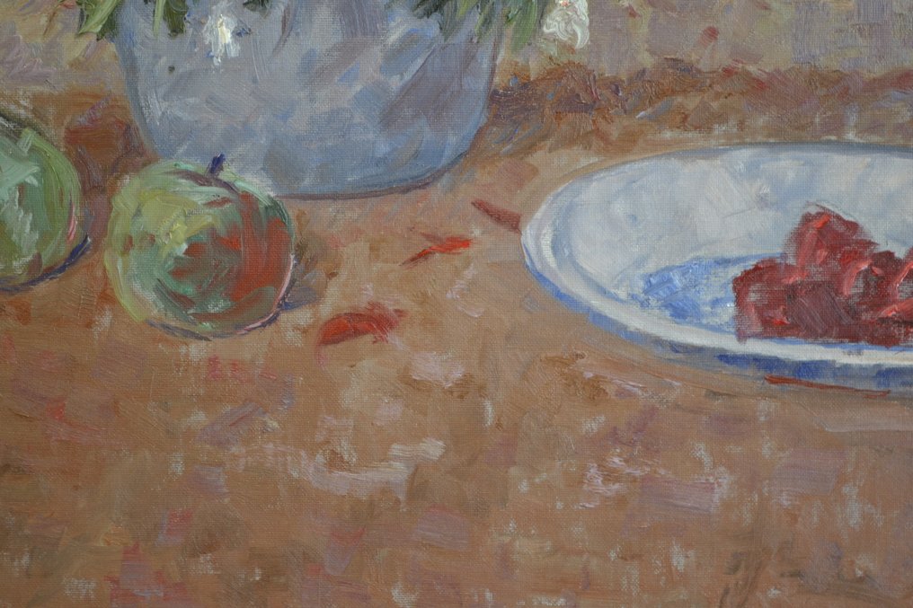 Chris van Dijk (1952) - " Fleurs et fruits " #4.3