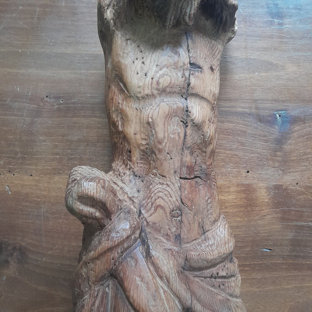 雕刻, Corpus Christi - 70 cm - 木 #2.1