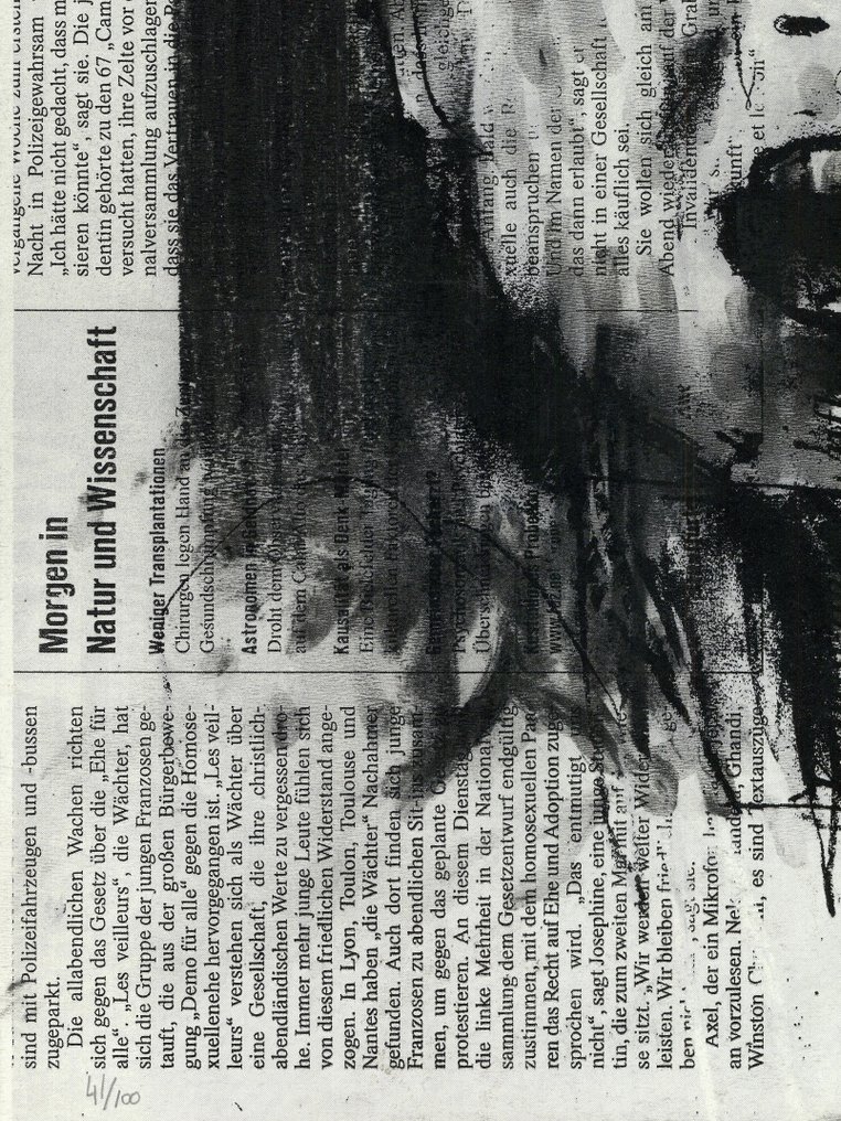 Guy Denning (1965) - Die markte (hand finished) unique ! #4.3