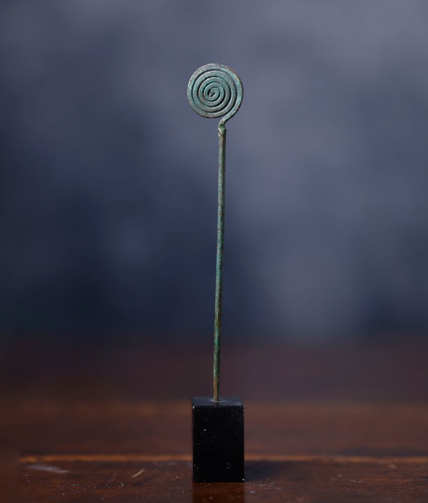 Europe Bronze Age fibula ornament - 12.5 cm #1.0